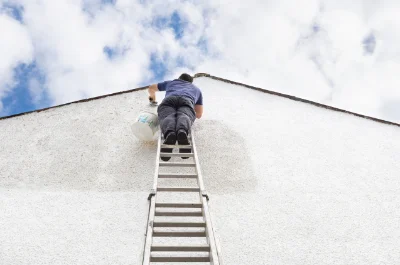 Peinture extérieure à Juxue — façades et ravalement